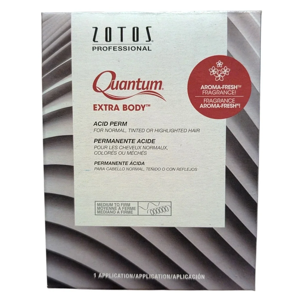 Zotos Professional Quantum Extra Body Acid Perm Permanent Kit Medium Firm‎ Hair